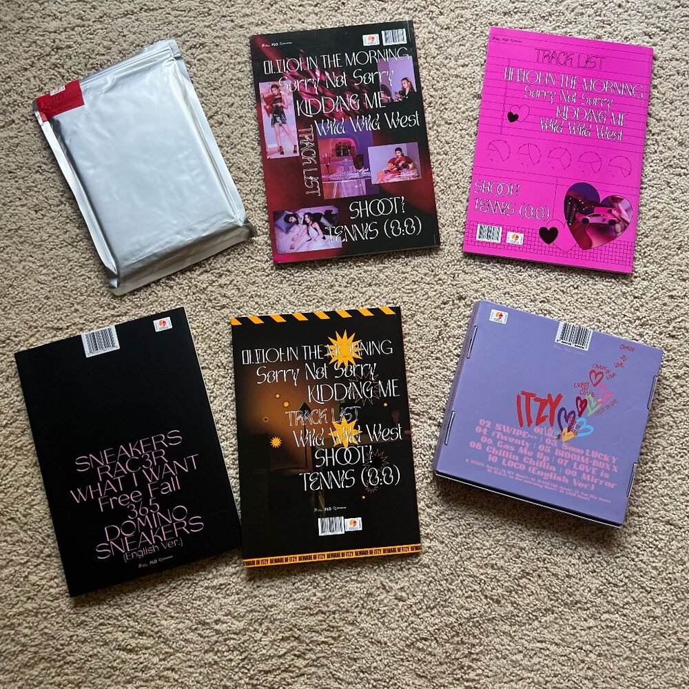 Itzy Album Bundle